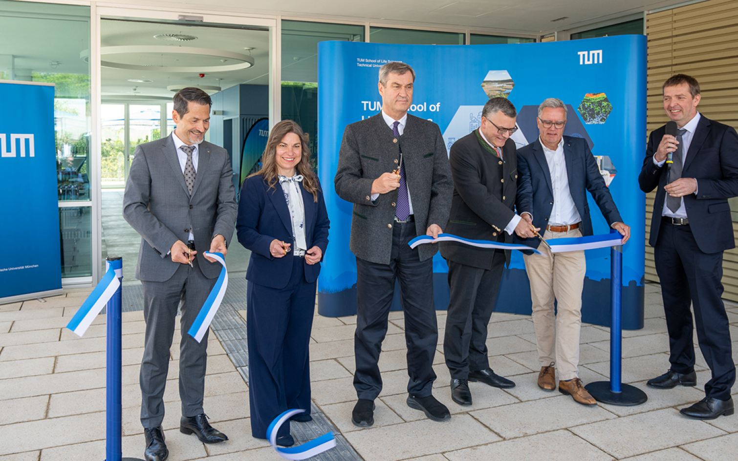 Einweihung des Zentrums fuer Infektionspraeventionsforschung , TUM School of Life Sciences, TUM Campus Weihenstephan, am 18.05.2026; Foto: Astrid Eckert,  TU Muenchen; Verwendung frei fuer die Berichterstattung ueber die TUM bei Nennung des Copyright